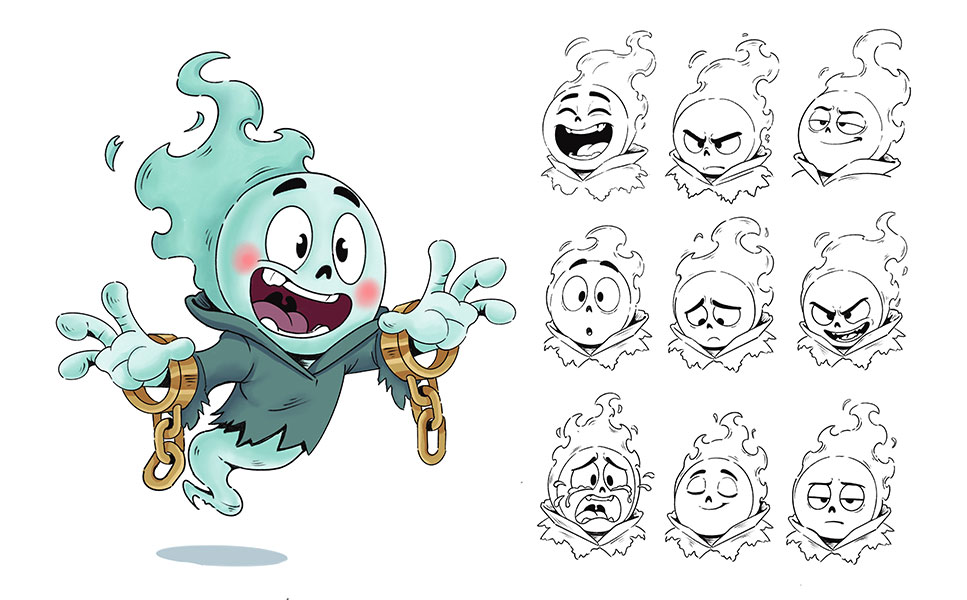 Ghost Character Design